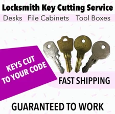  Leer Truck Cap Lock Keys- Code Cut J201 thru J250 Leer Camper Topper Key