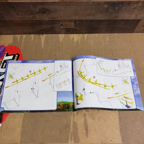 KNEX Rippin' Rocket Roller Coaster Manual And Signs - Picture 9 of 10