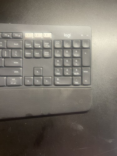 Logitech K850 Wireless Keyboard - Keyboard Only - NO USB Receiver (B8) - Picture 4 of 8