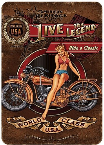 Sexy Woman Vintage Metal Tin Signs Retro Plaque Garage Bar Customization Decor - Picture 35 of 144