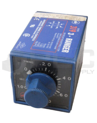 ATC 319D 134 Q 1 C TIME DELAY RELAY 7A 1/6HP 120/240VAC 30VDC 0-100SEC
