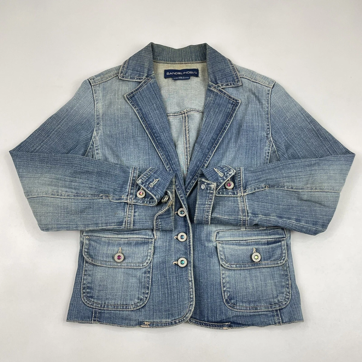 Bandolinoblu jean best sale jacket