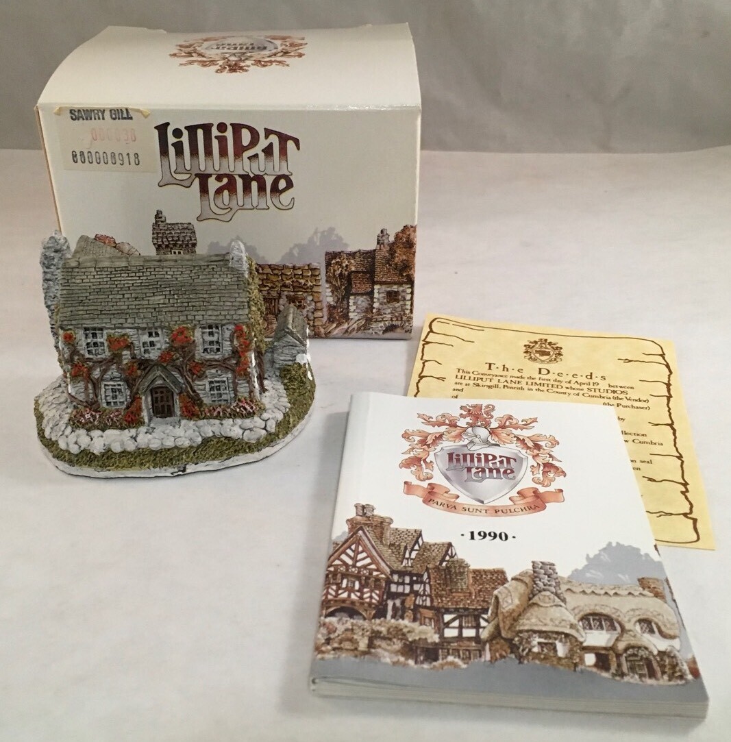 VINTAGE LILLIPUT LANE MINIATURE COLLECTIBLE COTTAGE MIB VINTAGE LILLIPUT LANE MINIATURE COLLECTIBLE COTTAGE MIB