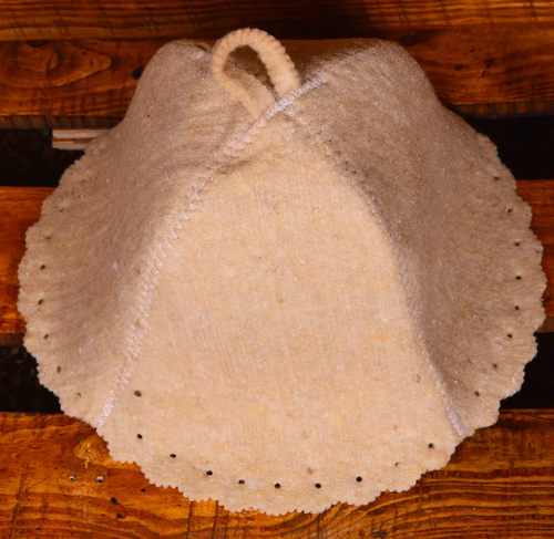 Original Sauna hat . 100 % Wool Felt. Made in Europe. US Seller. - Picture 2 of 2