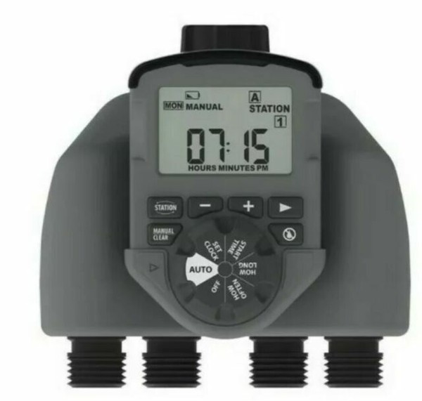 Orbit 1 Dial 4 Outlet Tap/Hose Timer for sale online eBay