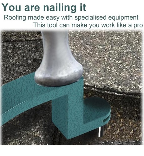 Roof Shingles, RS501 Roof Snake Roofing Tools Shingle Removal Tool Nail Pry Bar - Picture 6 of 7