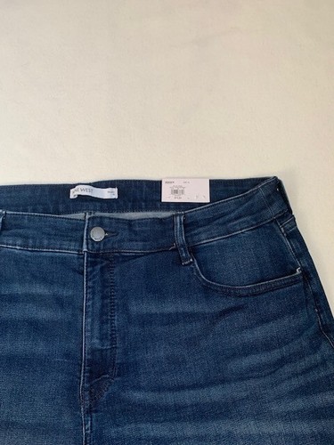 Nuevos con etiquetas Pantalones Cortos de Jean para Mujer Nine West Bolsillo Adelgazante Dobladillo Lavado Oscuro 16 - Imagen 5 de 8