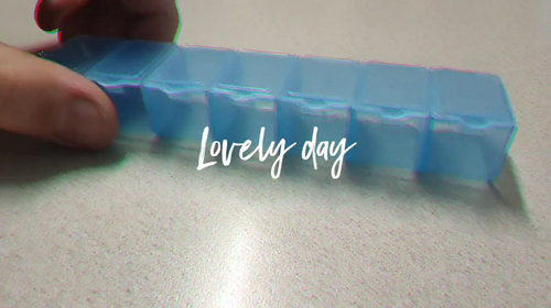 Tablettenbox EWANTO Pillendose Medikamentenbox 7 Tage mit Schlüsselanhänger - Video 1 von 1