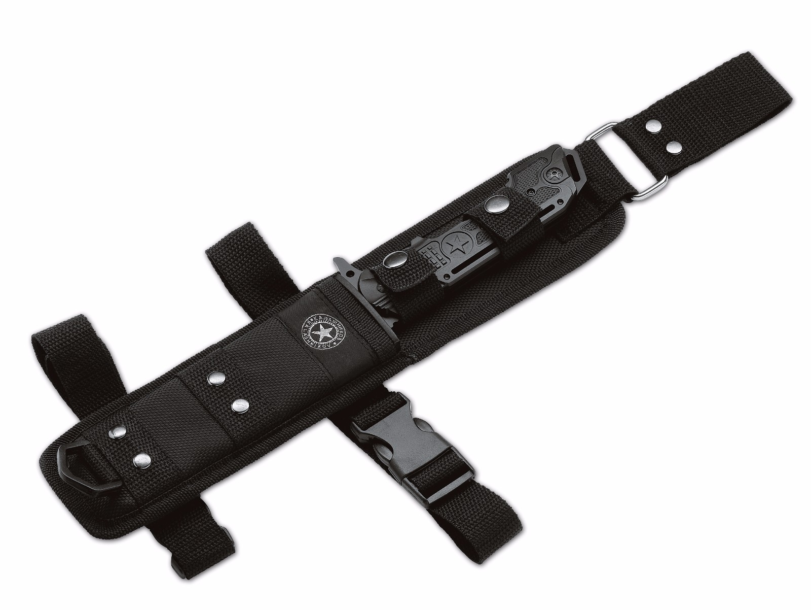 BÖKER Plus AK-10 Fixed Tanto Fahrtenmesser Tanto Fixed & Ni-Glo S-Marker 9cfc3f BÖKER Plus AK-10 Fixed Tanto Fahrtenmesser Tanto Fixed & Ni-Glo S-Marker 9cfc3f