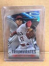 2023 Topps Stadium Club Shohei Ohtani Triumvirates