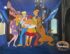 SCOOBY DOO Funland Sericel Cartoon Animation Art Cel Hanna Barbera 11" x 14"