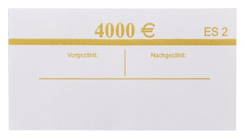 200 EURO Banderolen für 20 Banknoten EUR Geldscheinbanderolen NEU Geldbündel Set - Bild 13 von 16