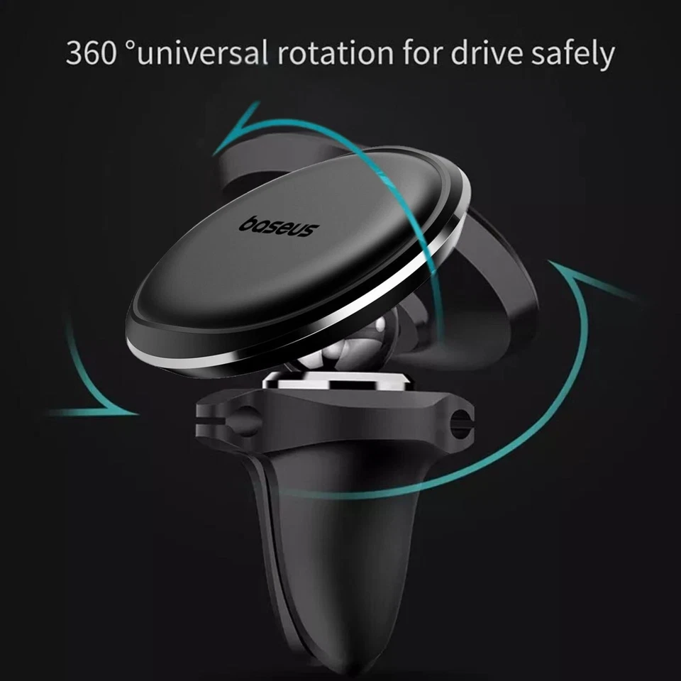 Baseus Kfz Handy Halterung Magnetisch Auto Handy Halter für Lüftungsgitter - Bild 4 von 4