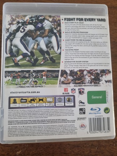 PS3 Games : Madden NFL 10 - PlayStation 3 - COMPLETE - FREE POST AUS WIDE  - Picture 3 of 3