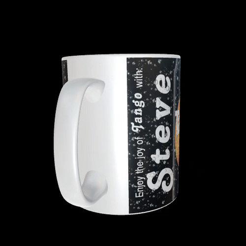 Tazas de cerámica personalizadas inspiradas en el diseño Tango Orange - Vídeo 1 de 1