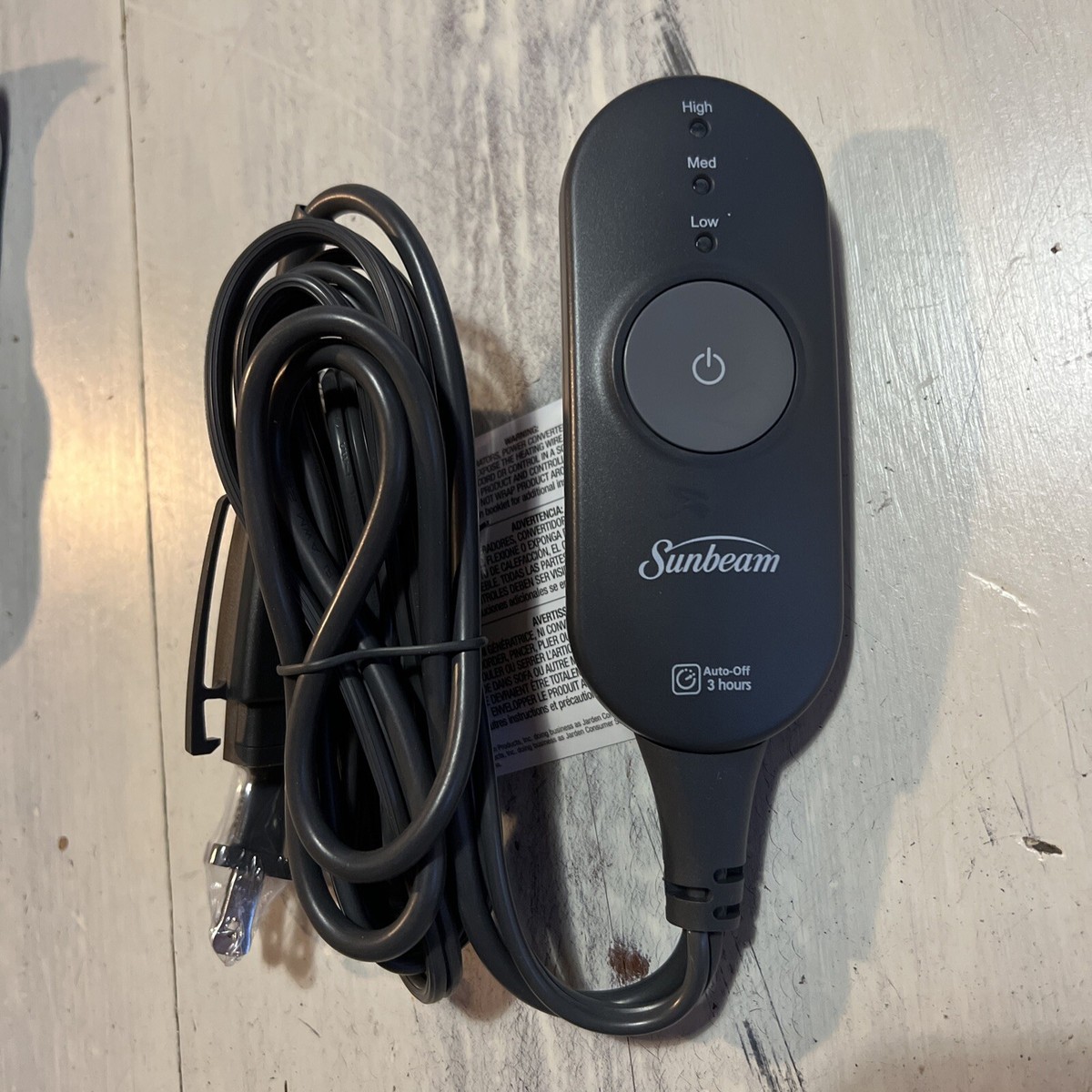 Sunbeam Holmes AA85 Electric Blanket Heat Pad Controller 180W With