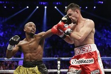 Floyd Mayweather Hit Hard 8x10 Picture Celebrity Print