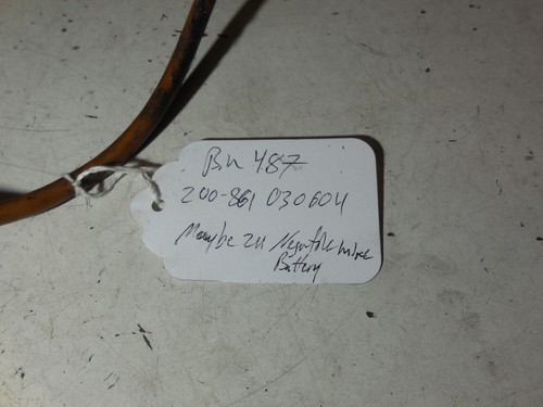 Negative Wire Battery Cable 200-861 030604 06-09 Mercedes Benz W211 E350 E280 - Picture 7 of 9