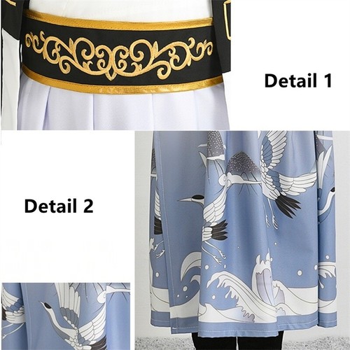 Boy Girl Ancient Chinese Hanfu Dress Oriental Traditional Outfit Cosplay Vintage - Picture 3 of 10