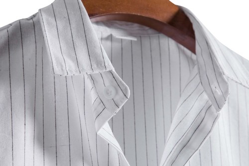 Casual striped short sleeved shirt - Imagen 9 de 28