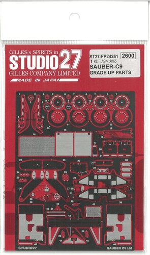 1/24 MERCEDES C9 P/E UPGRADE PARTS - STUDIO27 - FP24251