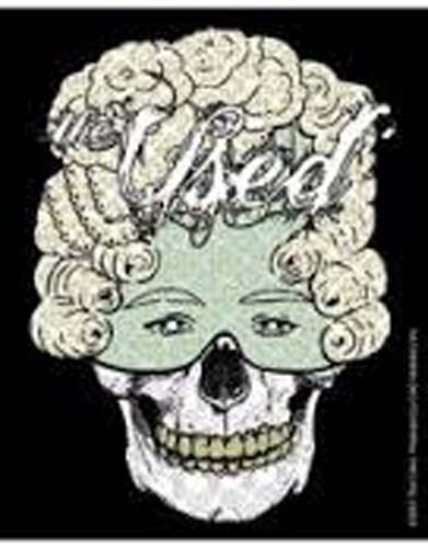 THE USED Skeleton Head Logo Sticker NEW OFFICIAL MERCHANDISE RARE Bert McCraken - Picture 1 of 1