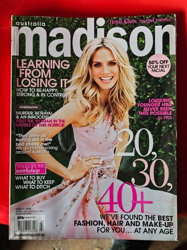 MADISON - Women Fashion Magazine - Issues #35 - #39 (Published 2008 vintage) - Picture 4 of 11