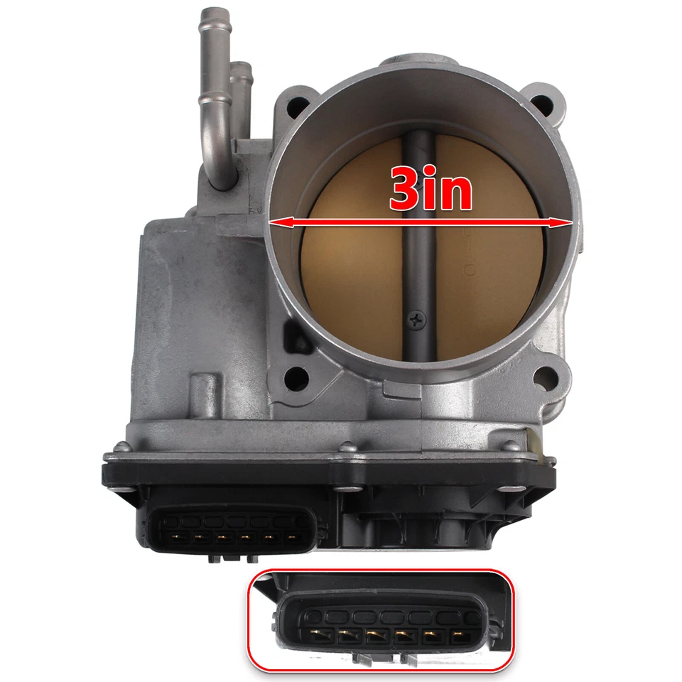 Conjunto de carrocería del acelerador A/T V6 3,5 L OEM para Toyota Highlander 2013 | 22030-31030 Foto 2 de 4