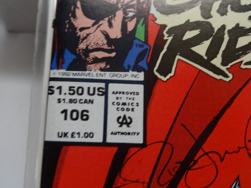 Marvel Comics Presents Wolverine # 106 1992 Signed Scott Kolins + 2 NM Condition - Picture 11 of 14