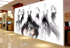 3D Fashion Show 42968NA Wallpaper Wall Murals Removable Wallpaper Fay