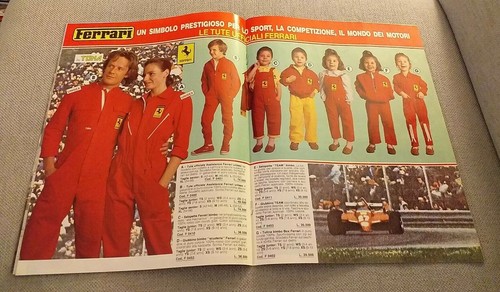 FERRARI 1° CATALOGO UFFICIALE DI MERCHANDISE PER CLUBS E TIFOSI ANNO 1987 - Picture 5 of 9