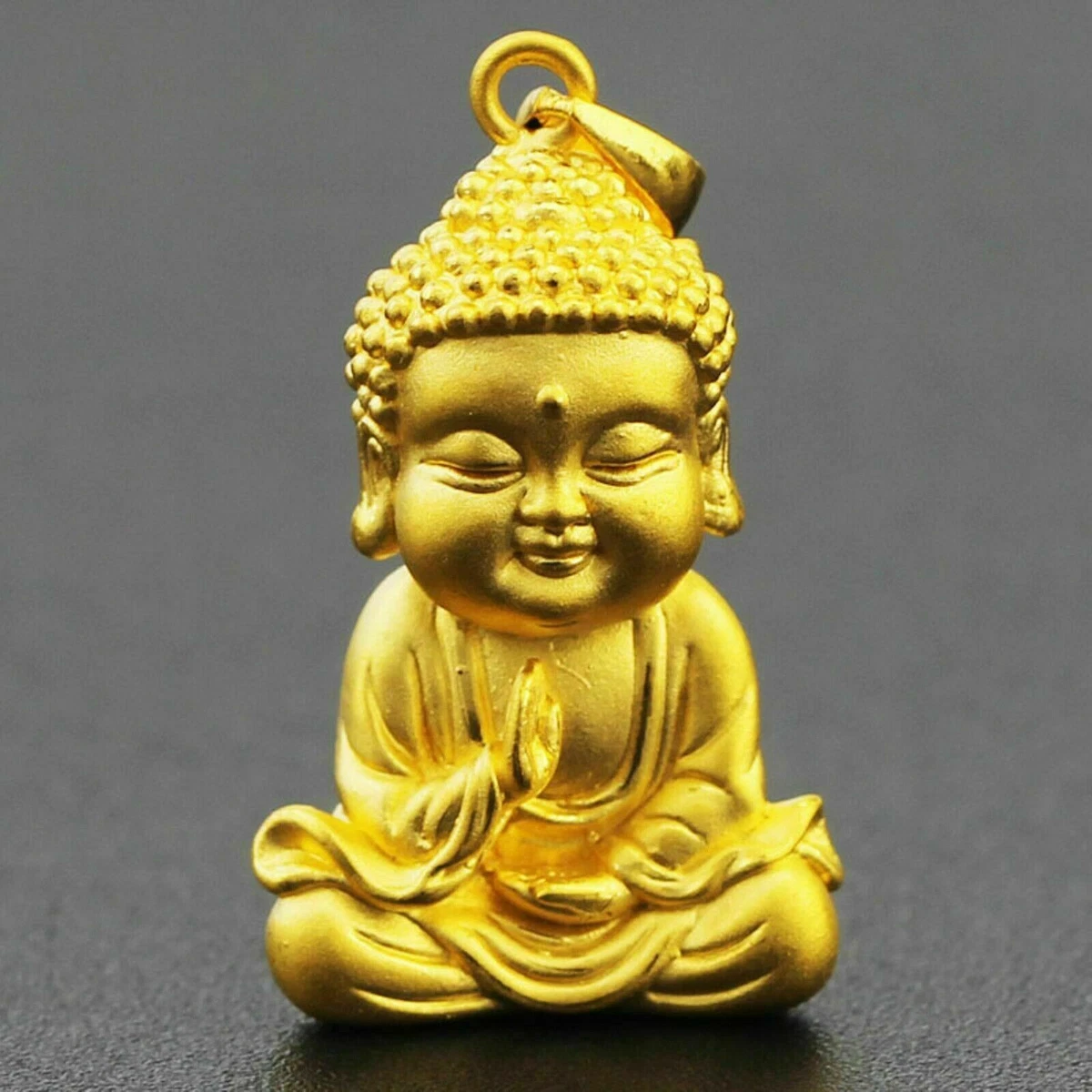 24k gold buddha necklace deals