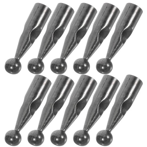 10PCS Rain Umbrella Tail Beads Metal Repairing Tail Beads Umbrella Tail Beads - Foto 1 di 12