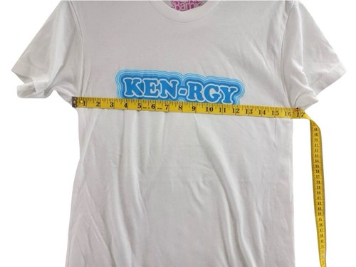 Barbie The Movie Kenrgy Tee Men's XS White Crewneck Short Sleeves Pullover Style - Picture 5 of 12