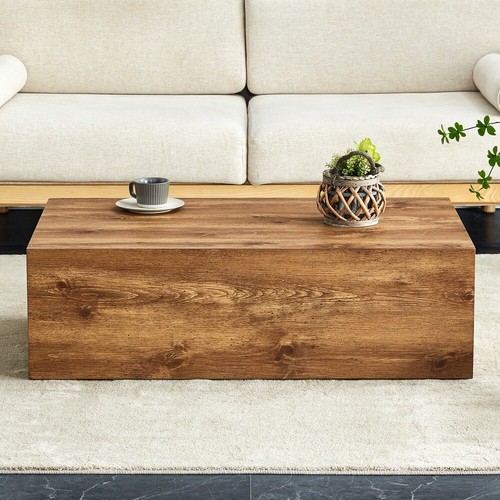 39 in Modern Fashion Texture Design MDF Coffee Table for Living Room - Picture 62 of 80