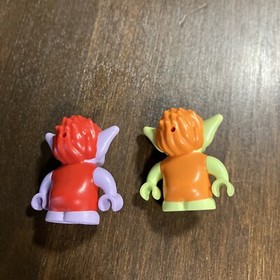 Lot of 2 LEGO Elves: Jimblin elf026 Roblin elf025 the Goblin Forest Escape