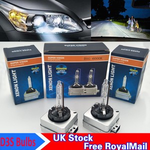2x Audi A4 A3 Sline D3s Oem Xenon Hid Headlight Replacement Lamps