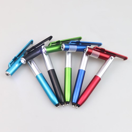 1pc 4 in 1 Multi-functional LED Light Screen Stylus Touch Ballpoint pen DIY - Picture 3 of 18