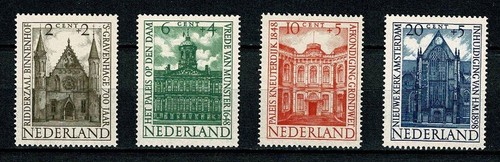 U7792 NIEDERLANDE 1948 Gebäude MH