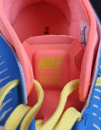 Zapatos para correr para mujer Nike 'Free Balanza' talla 6,5 EE. UU. azul rosa 3,0 599268-401 - Imagen 9 de 10