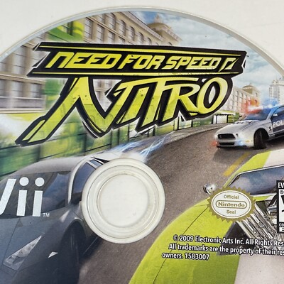 Need for Speed: Nitro (Nintendo Wii, 2009) Tested And