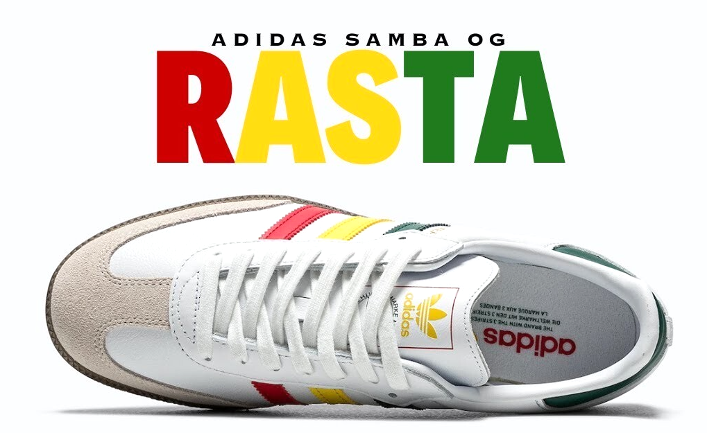 adidas サンバ　ジャマイカ　Jamaica adidas Originals Samba Sneakers Jamaica Bob Marley Rasta OG