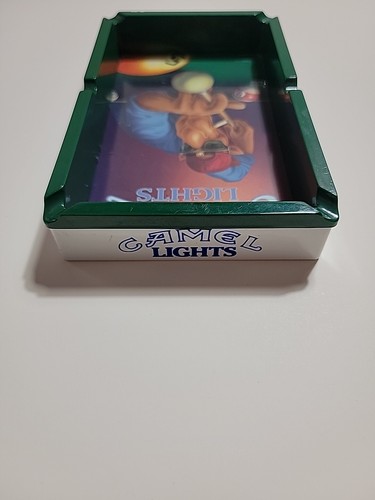 Posacenere vintage luci cammello 1992 JOE COOL gioco tavolo da biliardo anni 90 vintage 1992 - Foto 4 di 6