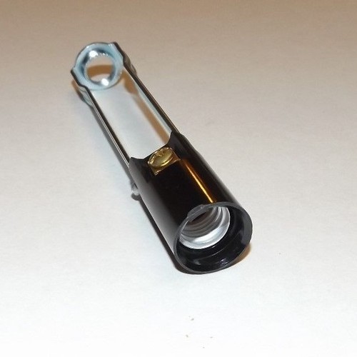 4" HOHE SCHLÜSSELLOSE KANDELABERBUCHSE MIT WEISSER KERZENABDECKUNG MIT TROPFEN 307096J - Bild 4 von 4