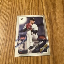 2021 Topps Chrome Shota Abe NPB Professional Baseball 179 Rookie RC Free Ship