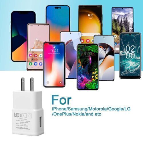 10er Pack Großhandel 2A 5V USB Wand Ladegerät Netzteil Stecker Ladeblock Bulk - Bild 12 von 20