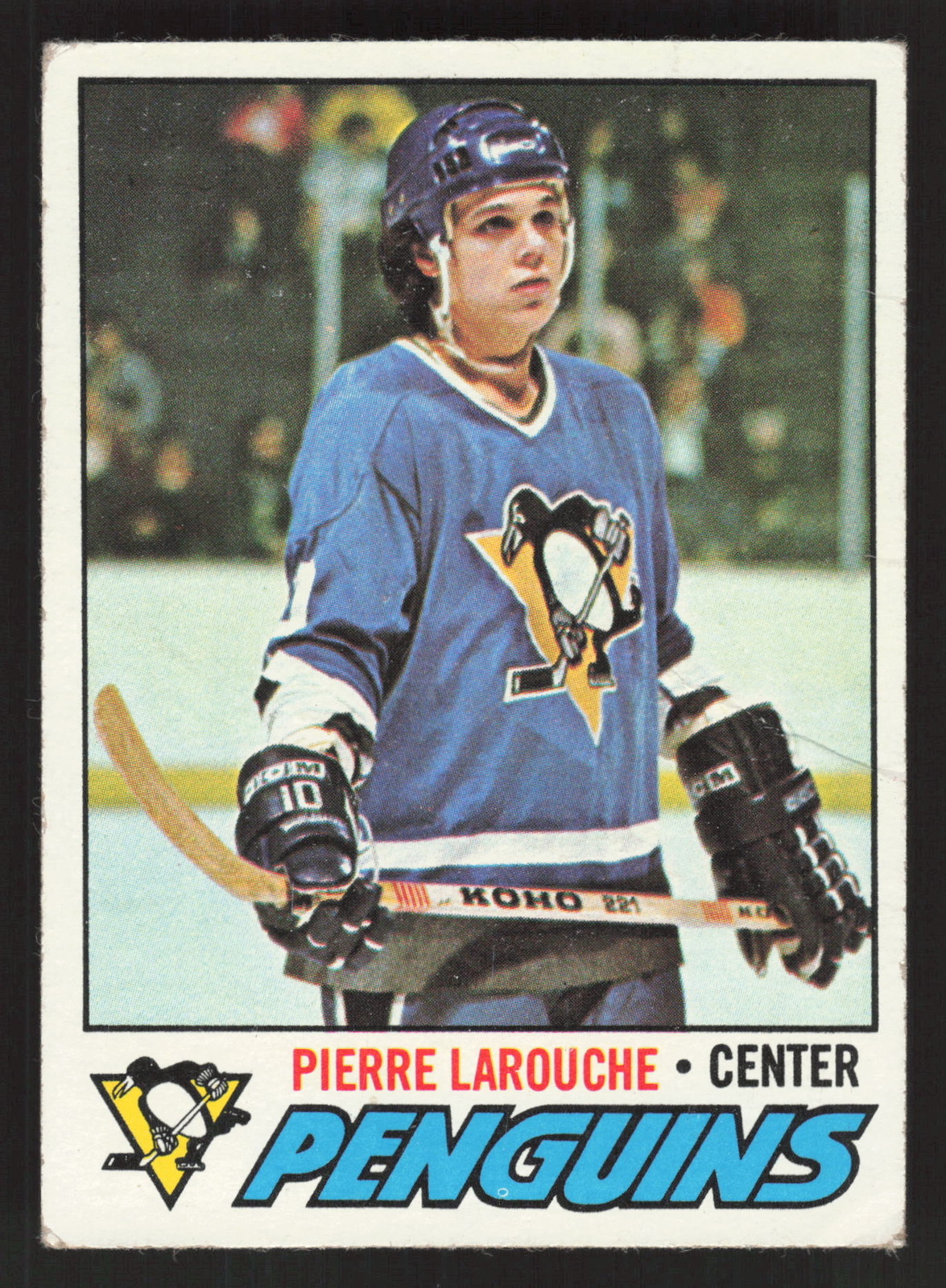 Pierre Larouche 1977-78 Topps #102 Pittsburgh Penguins VG CR {0807