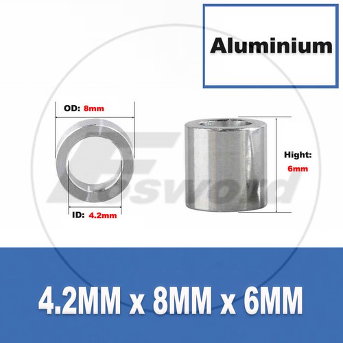 Aluminium Standoff Spacers Round Collar Stand Off Spacers Bush M5 M6 M8 M10 M12 - Picture 59 of 238