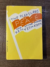PB 1ST EDITION: The Pleasures of Peace by Kenneth Koch (Grove/Evergreen, 1969)