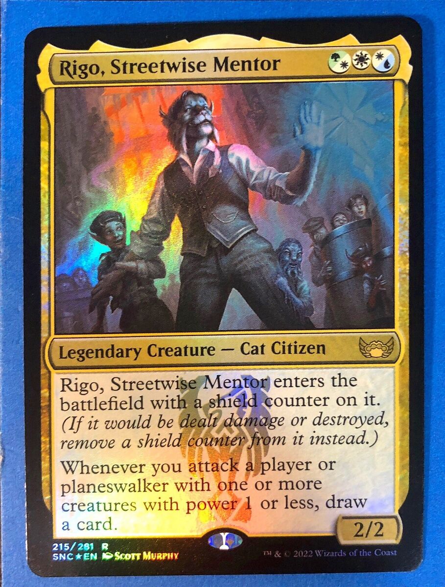Rigo Streetwise Mentor ~ MTG Streets of New Capenna ~ Rare